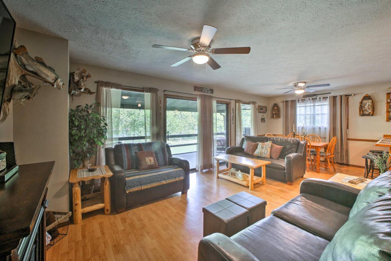Lakefront Table Rock Home With Fire Pit! Golden Luaran gambar